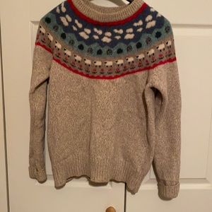 Eddie Bauer sweater size of tag fits like Medium